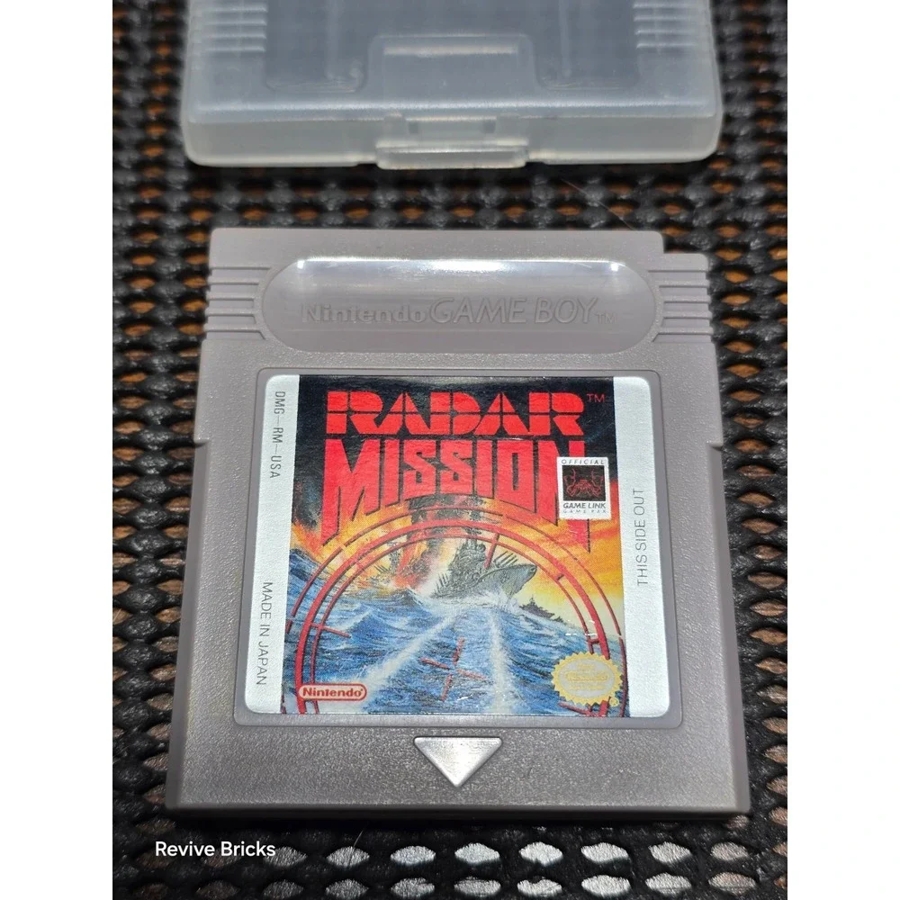Radar Mission (Nintendo‎ Gameboy, GB, 1990) Game and Manual
